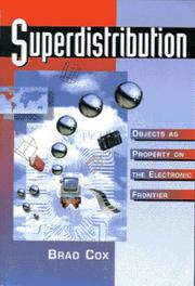 Cover of: Superdistribution by Brad J. Cox