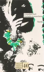 Cover of: A Masked Ball/UN Ballo in Maschera (Opera Guide) | Giuseppe Verdi