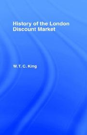 Cover of: History of the London discount market.
