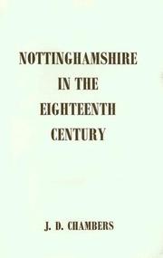 Cover of: Nottingham in the 18th Century