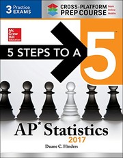 Cover of: 5 Steps to a 5 AP Statistics 2017 Cross-Platform Prep Course
