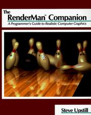 Cover of: The RenderMan companion by Steve Upstill