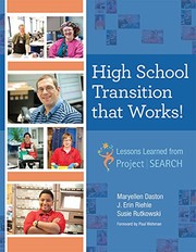 High school transition that works! by Maryellen Daston