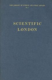 Cover of: Scientific London by Bernard Henry Becker, Bernard Henry Becker