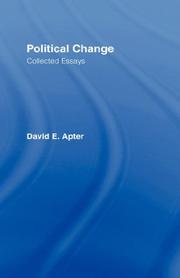 Cover of: Political Change: A Collection of Essays