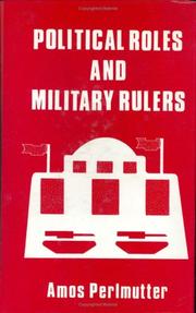 Cover of: Political roles and military rulers