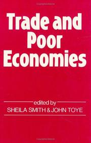 Cover of: Trade and poor economies