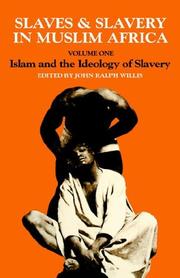 Cover of: Slaves and Slavery in Africa by John Ral Willis