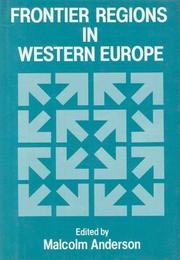 Cover of: Frontier regions in Western Europe by edited by Malcolm Anderson.