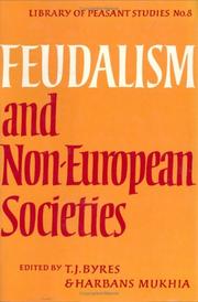 Cover of: Feudalism and non-European societies