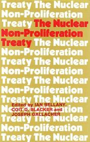 Cover of: The Nuclear Non-proliferation Treaty