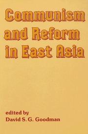 Cover of: Communism and reform in East Asia