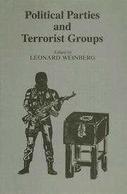 Cover of: Political parties and terrorist groups
