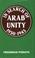 Cover of: In search of Arab unity, 1930-1945