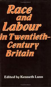 Cover of: Race Labour 20th Century: Race & Labour 20th -