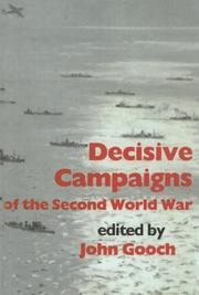 Cover of: Decisive campaigns of the Second World War