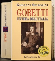 Cover of: Gobetti: un'idea dell'Italia