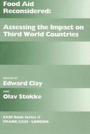 Cover of: Food aid reconsidered: assessing the impact on Third World countries