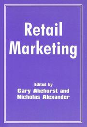 Cover of: Retail Marketing (Retailing)