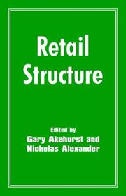 Cover of: Retail structure