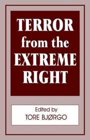 Cover of: Terror from the extreme right by edited by Tore Bjørgo.