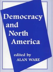 Cover of: Democracy and North America