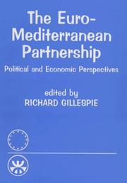 Cover of: The Euro-Mediterranean Partnership: Political and Economic Perspectives (Meditteranean Politics)