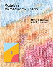 Models in Microeconomic Theory by Martin Osborne, Ariel Rubinstein