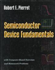 Semiconductor device fundamentals by Robert F. Pierret