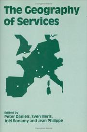 Cover of: The Geography of services