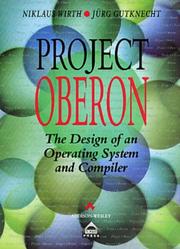 Cover of: Project Oberon by Niklaus Wirth