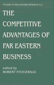 Cover of Competitive Advantages of Far Eastern Business