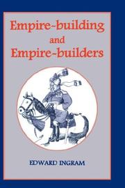 Cover of: Empire-building and empire-builders by Edward Ingram