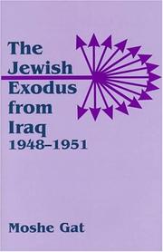 Cover of: The Jewish exodus from Iraq, 1948-1951