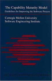 Cover of: The Capability Maturity Model by Carnegie Mellon Univ. Software Engineering Inst.