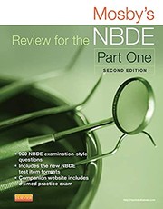 Mosby's Review for the NBDE Part I by Mosby