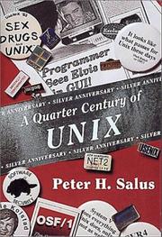 Cover of: A quarter century of UNIX by Peter H. Salus