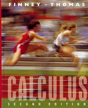 Cover of: Calculus by Ross L. Finney