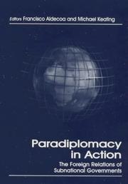 Cover of: Paradiplomacy in Action by F. Aldecoa