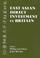 Cover of: East Asian Direct Investment in Britain (Studies in Asia Pacific Business)