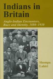 Cover of: Indians in Britain by Shompa Lahiri