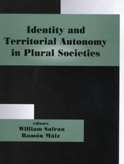 Identity and Territorial Autonomy in Plural Societies (Nationalism and Ethnicity) cover