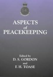 Cover of: Aspects of Peacekeeping (The Sandhurst Conference Series)