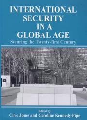 Cover of: International Security Issues in a Global Age by Clive Jones