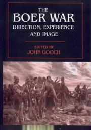 Cover of: The Boer War by edited by John Gooch.