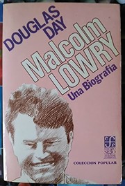 Cover of: Malcolm Lowry by Douglas Day