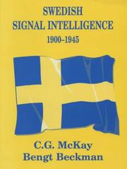 Cover of: Swedish Signal Intelligence 1900-1945 by Bengt Beckman