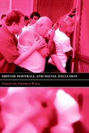 Cover of: British football and social exclusion