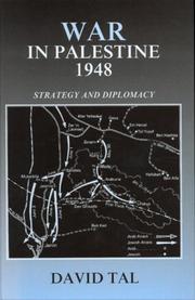 Cover of: War in Palestine, 1948 by David Tal