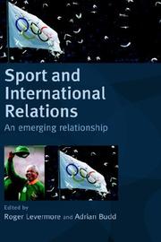Cover of: Sport and International Relatns | R. Levermore